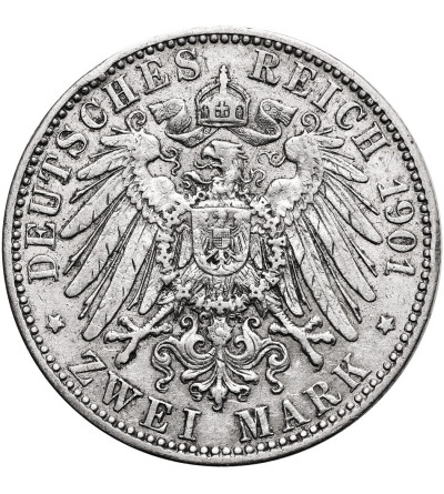 Germany, Prussia, Wilhelm II (1888-1918). 2 Marks 1901 A