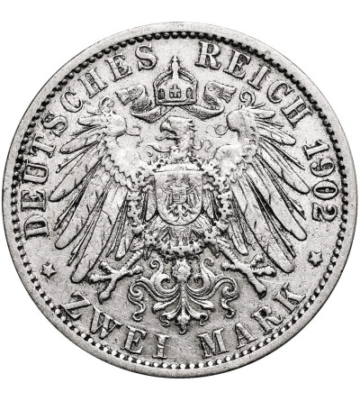 Germany, Prussia, Wilhelm II (1888-1918). 2 Marks 1902 A