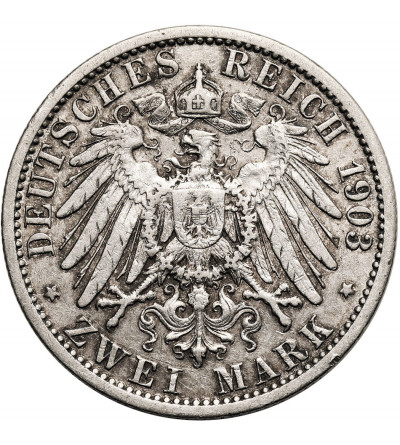 Germany, Prussia, Wilhelm II (1888-1918). 2 Marks 1903 A