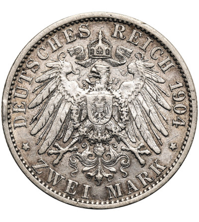 Germany, Prussia, Wilhelm II (1888-1918). 2 Marks 1904 A