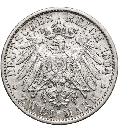 Germany, Prussia, Wilhelm II (1888-1918). 2 Marks 1904 A