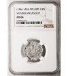 Polska. Władysław Jagiełło 1386–1434. Półgrosz bez daty (ok. 1412-1414), Kraków - NGC MS 64