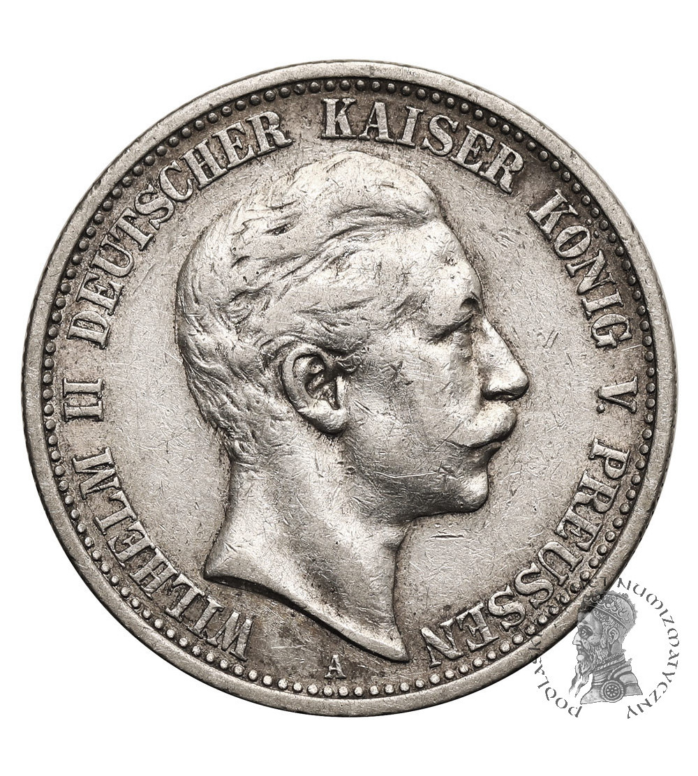 Niemcy, Prusy, Wilhelm II (1888-1918). 2 marki 1905 A