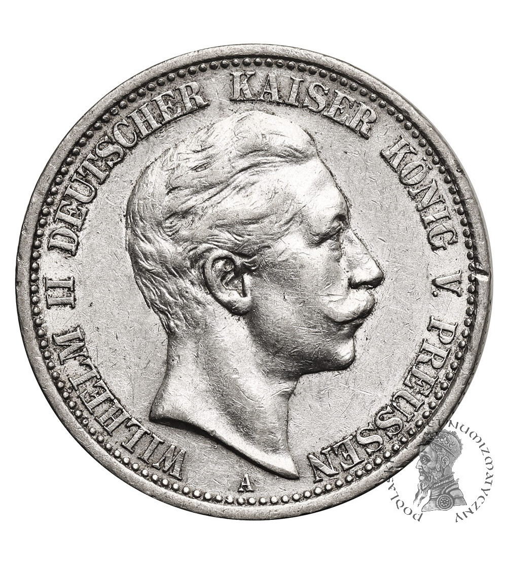 Niemcy, Prusy, Wilhelm II (1888-1918). 2 marki 1906 A
