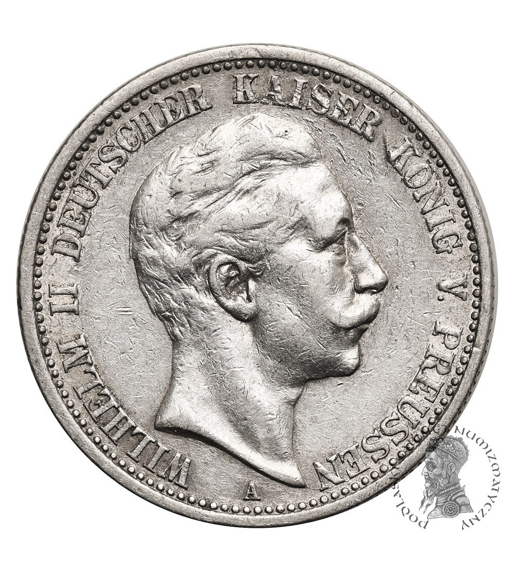 Niemcy, Prusy, Wilhelm II (1888-1918). 2 marki 1907 A