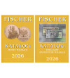 Fischer zestaw 2026 - 2 katalogi (monety i banknoty polskie)