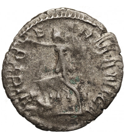 Roman Empire. Gallienus, 253-268 AD. Antoninianus, 257-258 AD, Colonia Agrippinensis - VICT GERMANICA