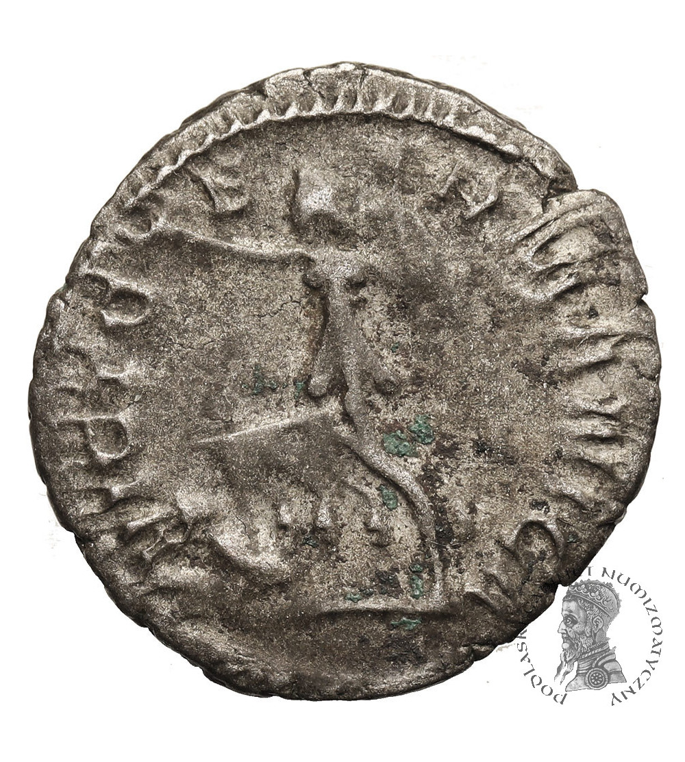 Rzym, Cesarstwo. Galien, 253-268 AD. Antoninian, 257-258 AD, Colonia Agrippinensis - VICT GERMANICA