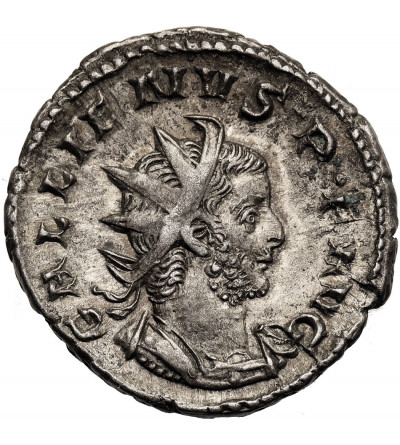 Roman Empire. Gallienus, 253-268 AD. Antoninianus, 257-258 AD, Colonia Agrippinensis - VICT GERMANICA