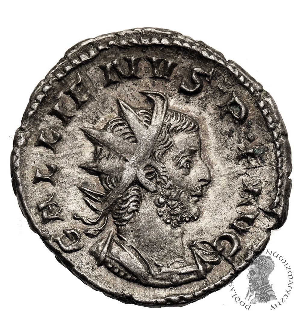 Roman Empire. Gallienus, 253-268 AD. Antoninianus, 257-258 AD, Colonia Agrippinensis - VICT GERMANICA