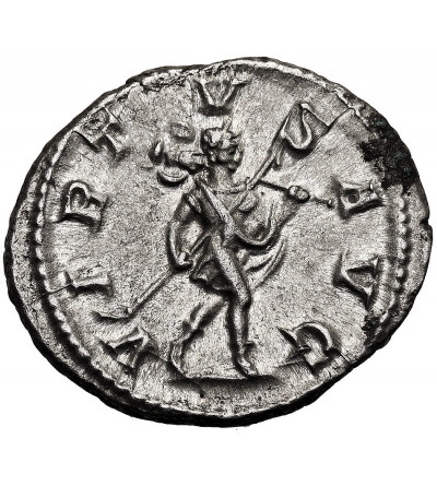 Rzym Cesarstwo. Aleksander Sewer, 222-235 AD. AR Denar 228 AD, mennica Rzym - VIRTVS AVG