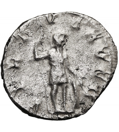 Roman Empire. Volusianus, 251-253 AD (Son Trebonianus Gallus). AR Antoninianus, Mediolanum or Rome mint - VIRTVS AVGG