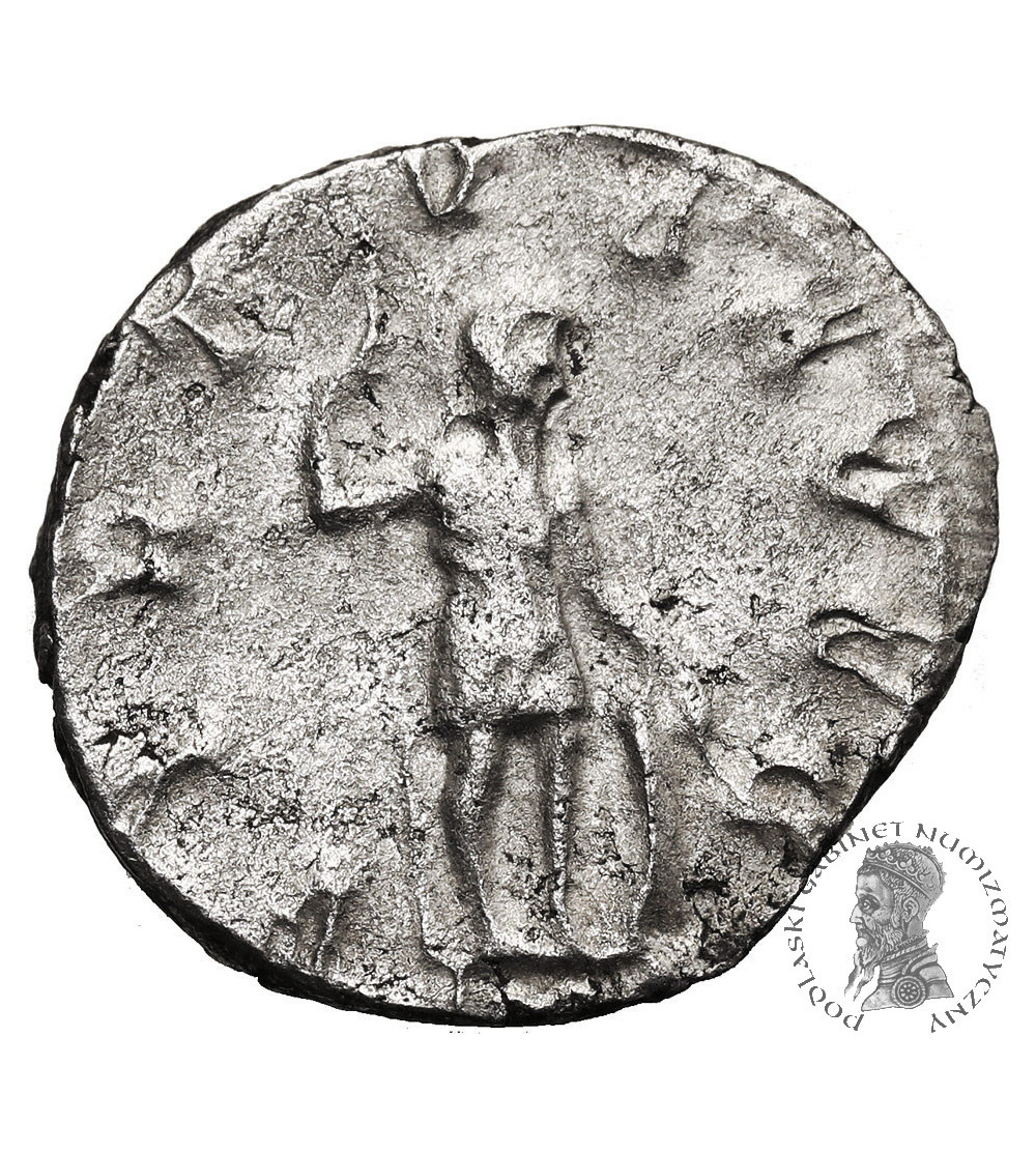 Roman Empire. Volusianus, 251-253 AD (Son Trebonianus Gallus). AR Antoninianus, Mediolanum or Rome mint - VIRTVS AVGG