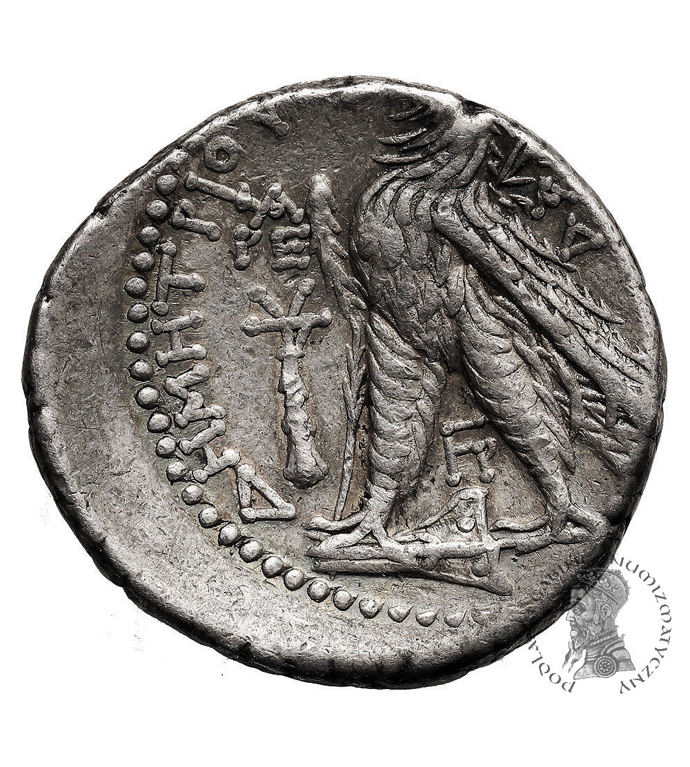 The Seleukid Empire. Demetrios II Nikator. Second reign, 129-125 BC. AR Tetradrachm, SE 183 / 130-129 AD, Tyre mint