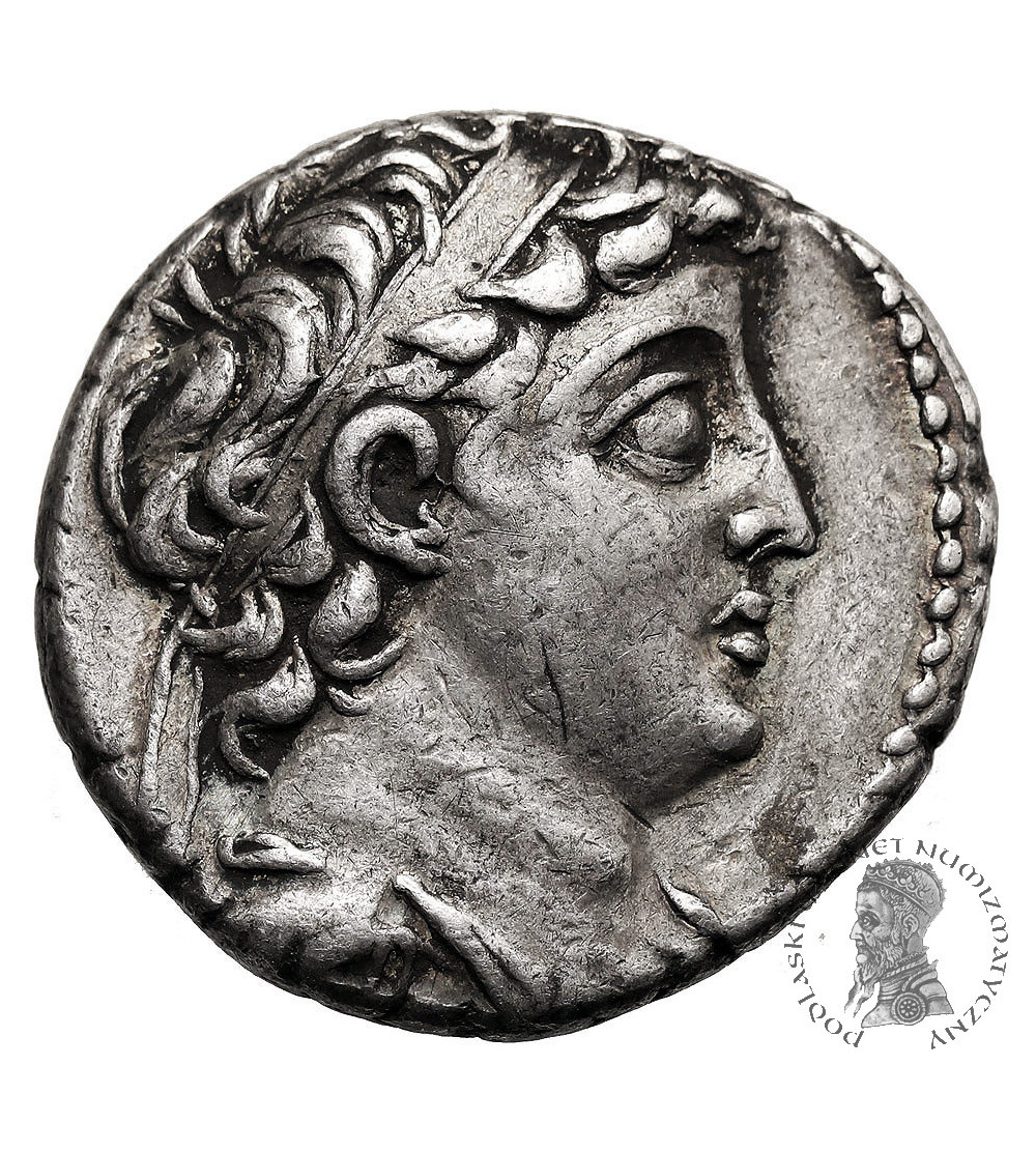 Królestwo Seleucydów. Demetrios II Nikator, 129-125 p.n.e. AR Tetradrachma, SE 183 / 130-129 p.n.e., mennica Tyre