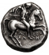 Ancient Greece. Calabria, Tarentum. AR Didrachm, 272-235 BC, Aristokles, magistrate
