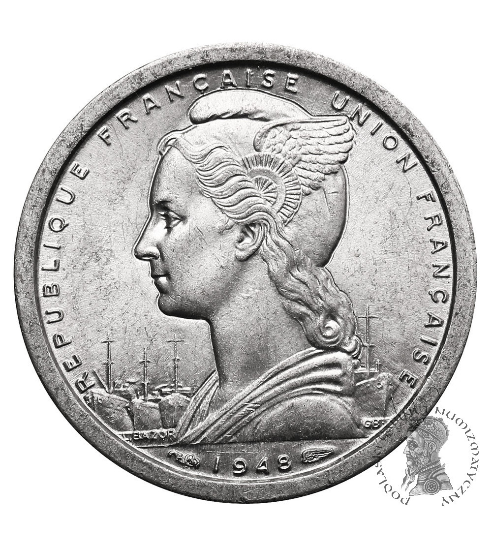 French Equatorial Africa. 1 Franc 1948