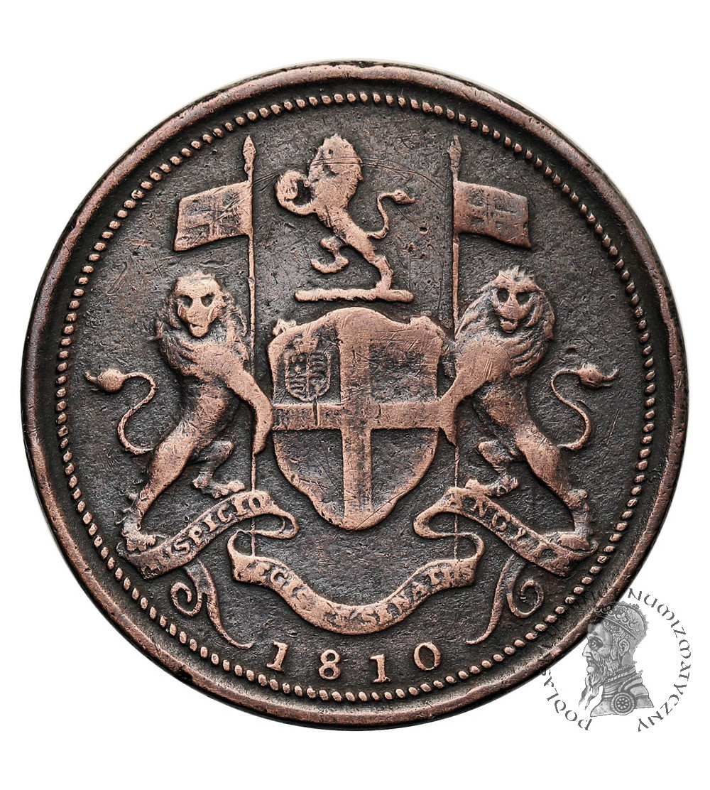 Malay Peninsule - Penang (British Administration). 1 Cent (Piece) 1810