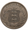 Guernsey, Victoria (1837-1901). 8 Doubles 1874