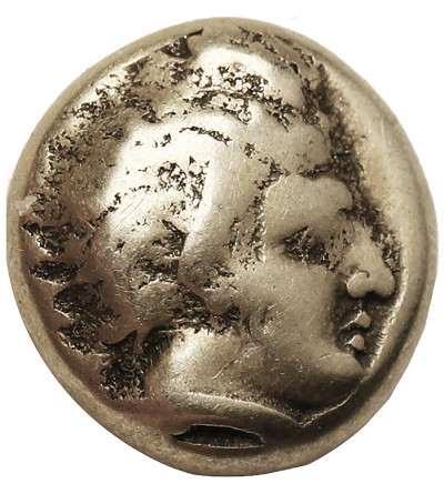 Grecja. Lesbos, Mitylena. EL Hekte (1/6 Statera), ok. 454-428/7 r. p.n.e.