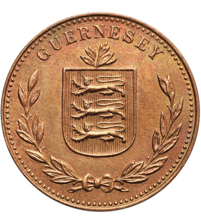 Guernsey, Jerzy V (1910 - 1936). 8 Doubles 1934 H