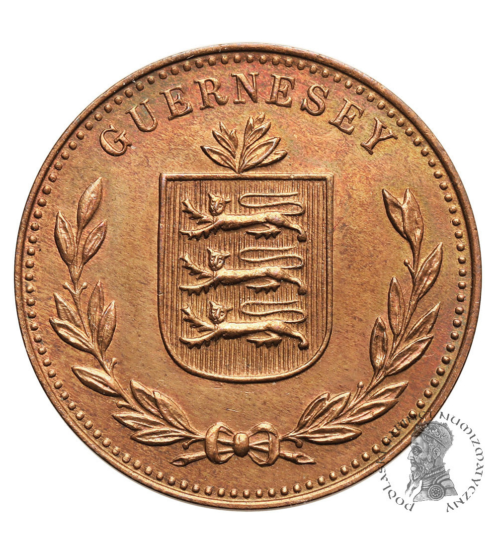 Guernsey, George V (1910 - 1936). 8 Doubles 1934 H