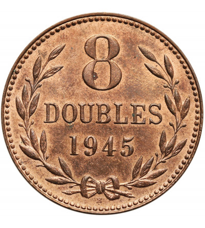 Guernsey, Jerzy V (1910 - 1936). 8 Doubles 1934 H