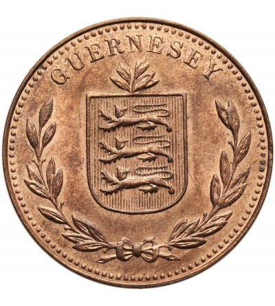 Guernsey, Jerzy V (1910 - 1936). 8 Doubles 1934 H