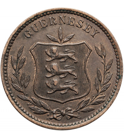 Guernsey, George V (1910 - 1936). 8 Doubles 1911