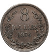 Guernsey, Wiktoria (1837 - 1901). 8 Doubles 1874