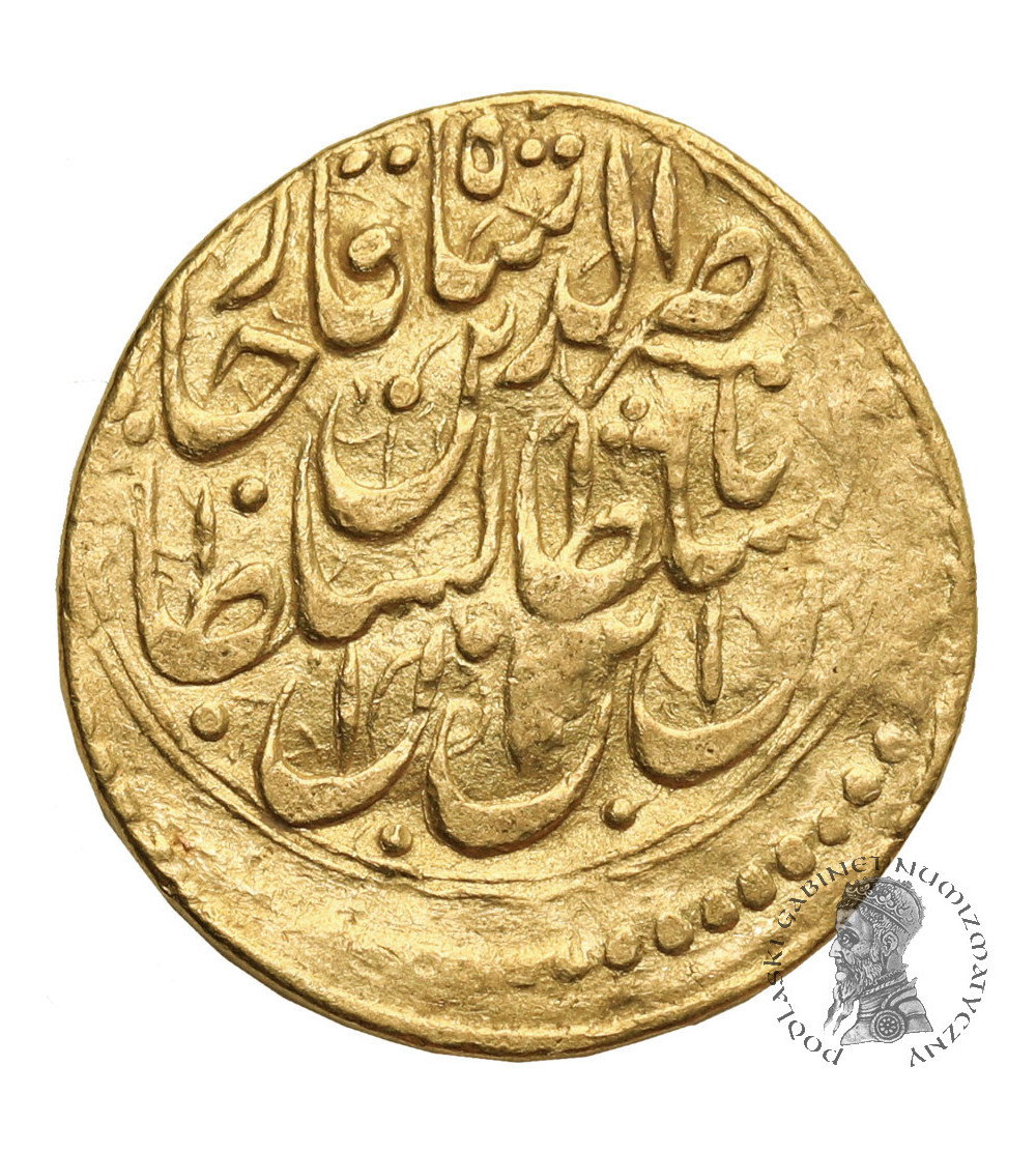 Iran / Persia. Qajars Dynasty. Nasir al-Din Shah, AH 1264-1313. AV Toman, AH 1274, Dar al-Mulk / Tabaristan mint