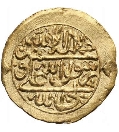 Iran / Persia, Zand Dynasty. Karim Khan, 1753-1779 AD. AV 1/4 Mohur, AH 1185 / 1771/1772 AD, Tabriz Mint