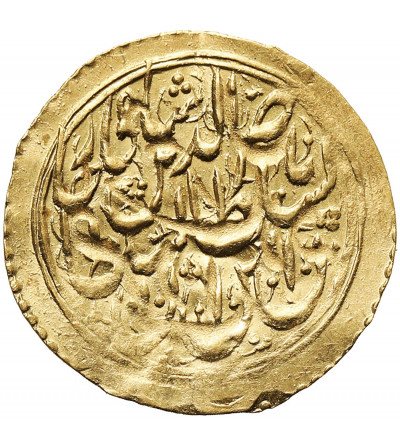 Iran / Persia. Qajars Dynasty. Nasir al-Din Shah, AH 1264-1313. AV 1/5 Toman, AH 12(79)??, Tehran mint