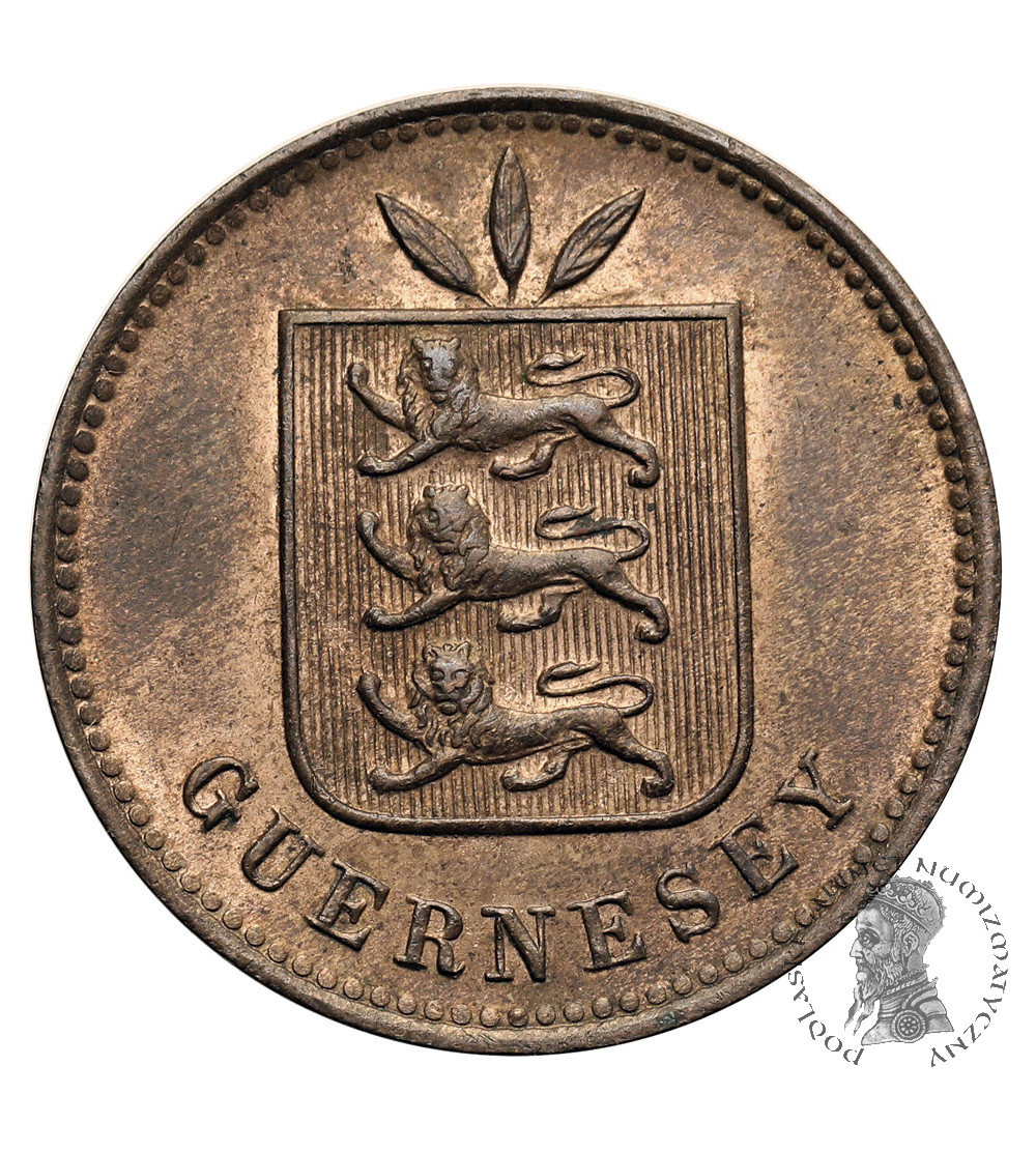 Guernsey, Edward VII (1901-1911). 4 Doubles 1903 H