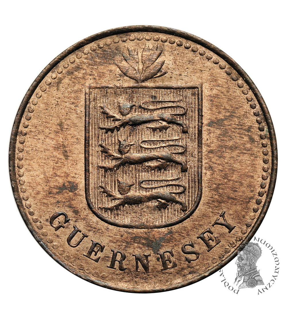 Guernsey, George VI (1936 - 1952). 4 Doubles 1945 H