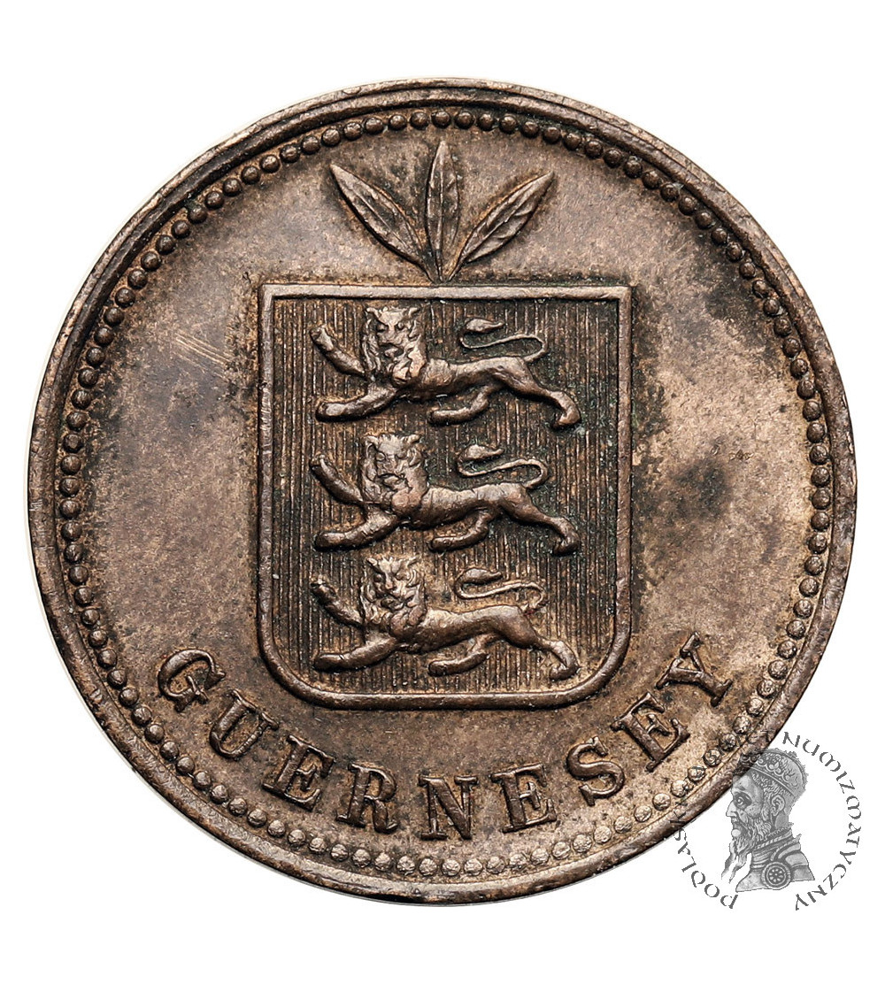 Guernsey, Victoria (1837 - 1901). 2 Doubles 1899 H