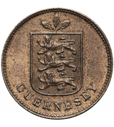 Guernsey, Edward VII (1901 - 1910). 1 Double 1902 H