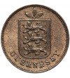 Guernsey, Edward VII (1901 - 1910). 1 Double 1902 H