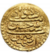 Iran / Persia, Safavid Dynasty. Hosayn I, AH 1105-1135 / 1694-1722 AD. AV Ashrafi, AH 1134 / 1721/1722 AD, Isfahan mint