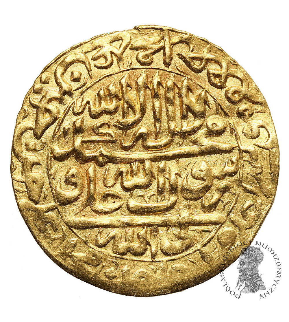 Iran / Persia, Safavid Dynasty. Hosayn I, AH 1105-1135 / 1694-1722 AD. AV Ashrafi, AH 1134 / 1721/1722 AD, Isfahan mint