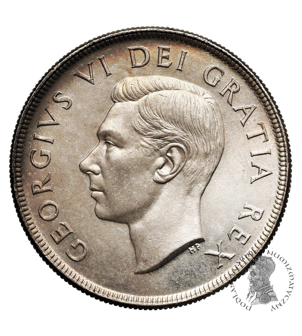 Canada, George VI (1936-1952). 1 Dollar 1952, Ottawa