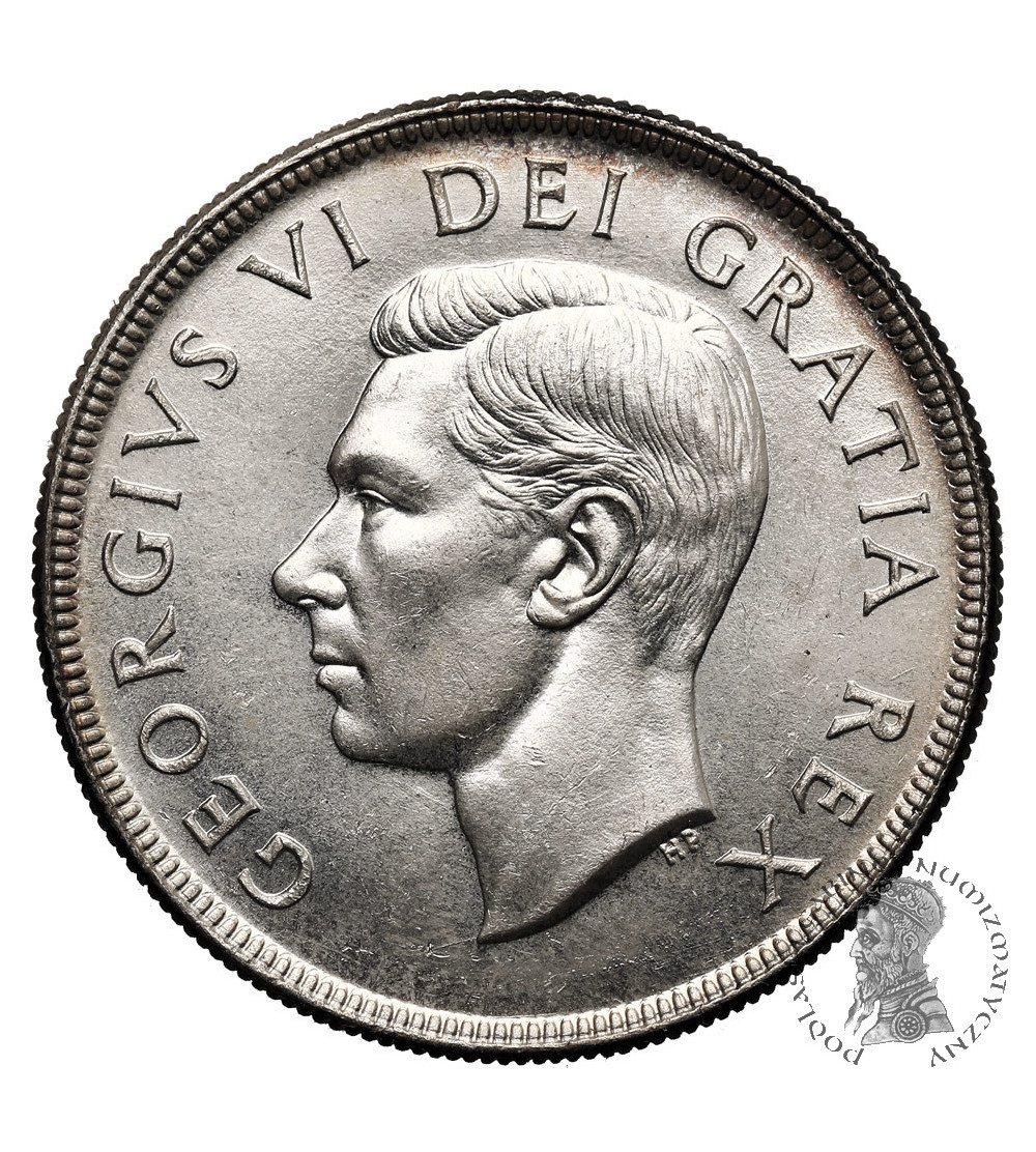 Canada, George VI (1936-1952). 1 Dollar 1952, Ottawa