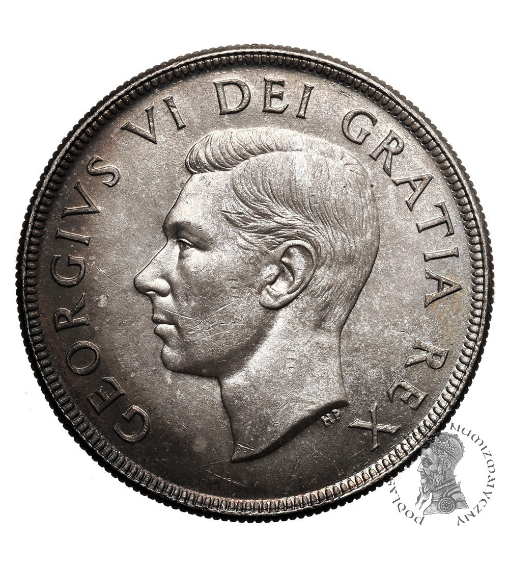 Canada, George VI (1936-1952). 1 Dollar 1952, Ottawa