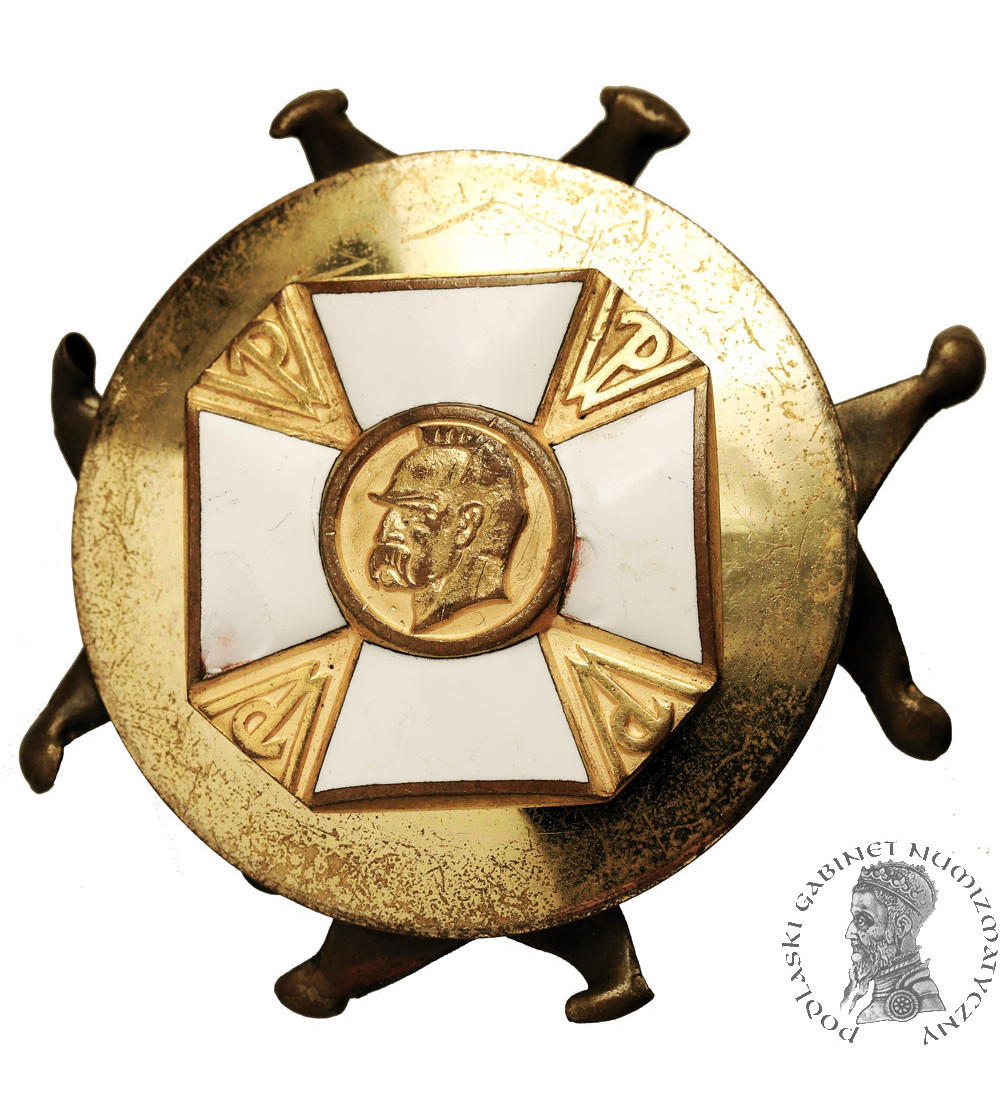 Poland, Second Republic (1918-1939). Military Training Commander's Badge, J. Piłsudski