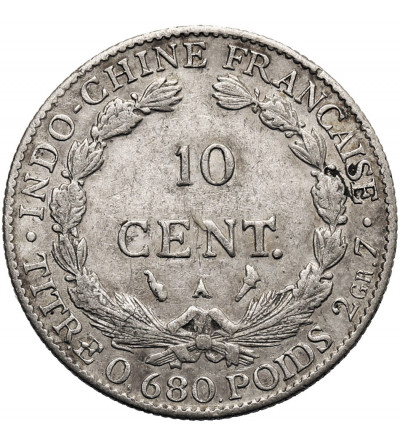French Indochina. 10 Cents 1929, Monnaie de Paris
