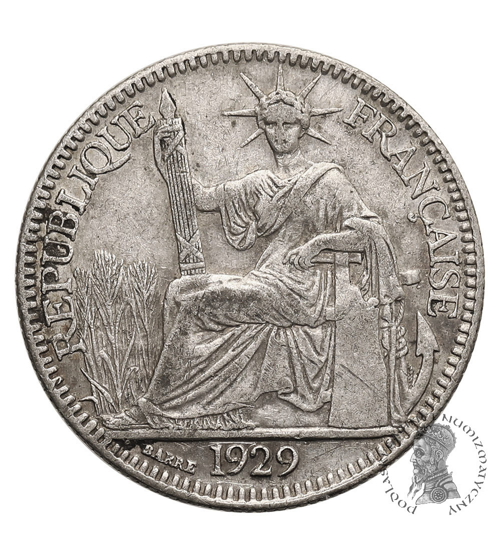 Indochiny Francuskie. 10 centów 1929, Monnaie de Paris