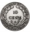 Indochiny Francuskie. 10 centów 1925, Monnaie de Paris