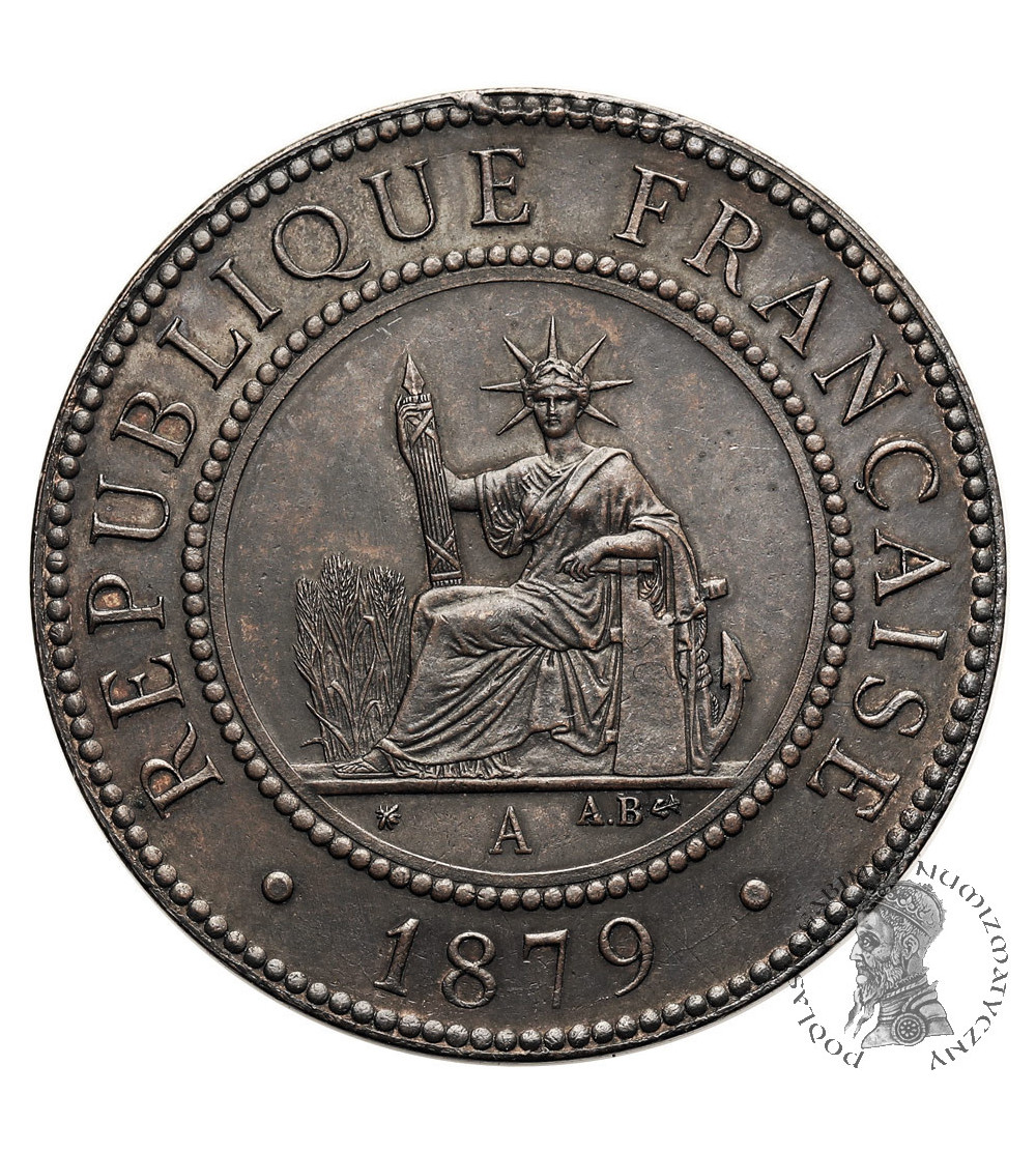Francuski Wietnam (Cochin China). 1 cent 1879 A, Monnaie de Paris