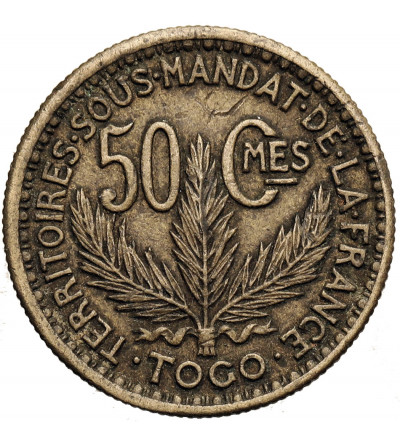 Togo. 50 Centimes 1925, Monnaie de Paris