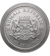 Somalia. 1000 Shillings 2004, African Elephant - 1 Oz Ag .999